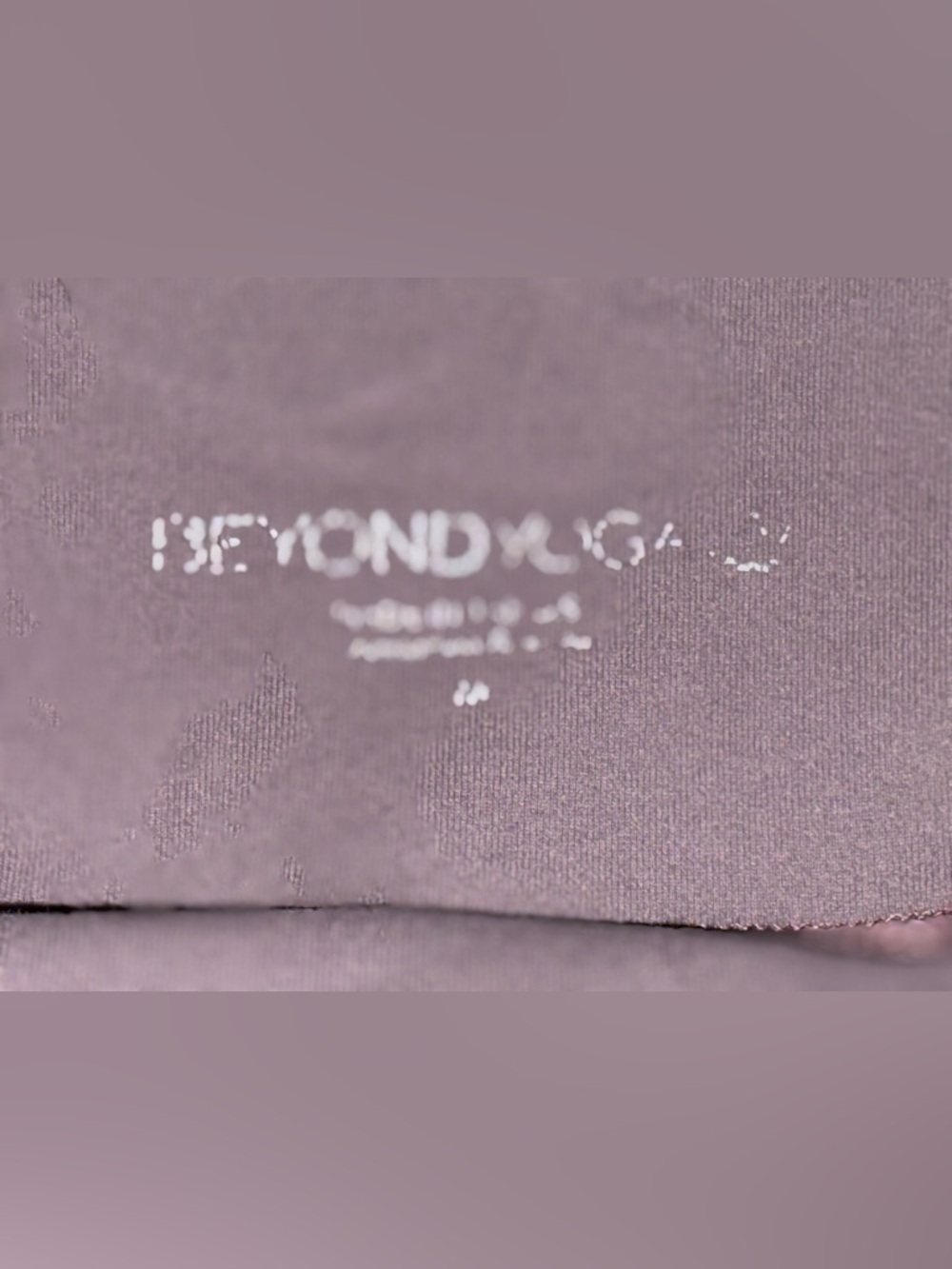 Beyond Yoga space dye Mauve athletic leggings EUC - Picture 5 of 5